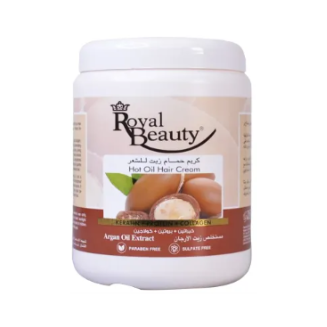 ROYAL BEAUTY – Argan Extract Hot Oil Hair Cream – 1000ML