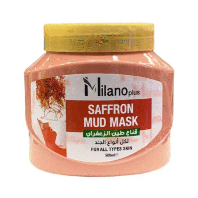 MILANO PLUS - Saffron Mud Mask For Face - 500ML