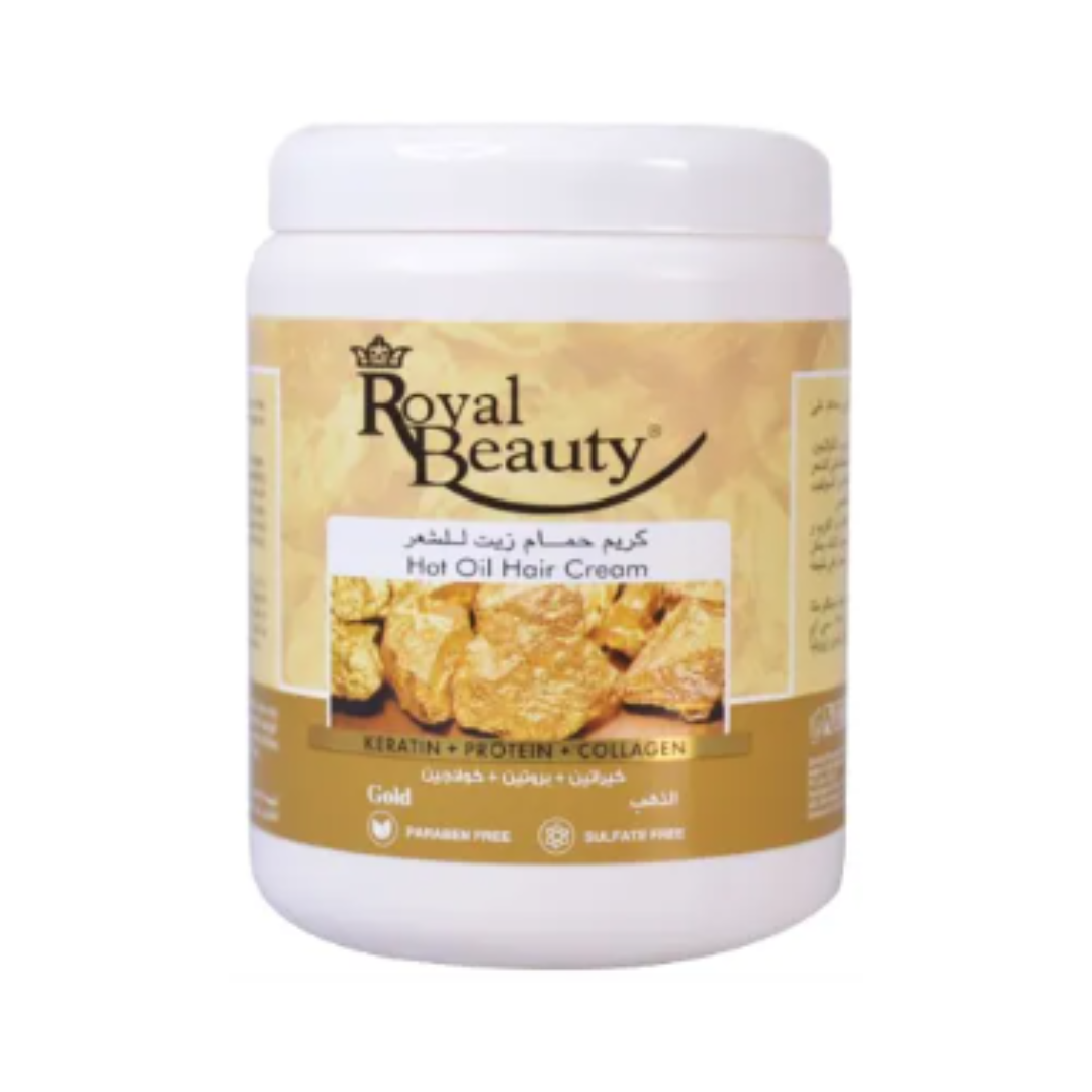 ROYAL BEAUTY – Gold Extract Hot Oil Hair Cream – 1000ML