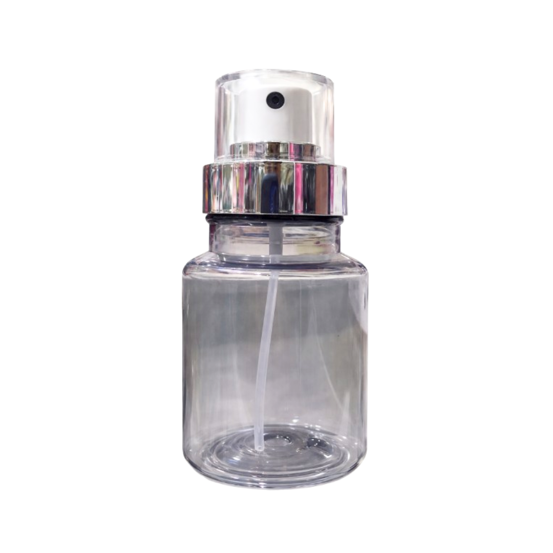 Refillable Clear Plastic Fine Mist Spray Bottle – 100ML