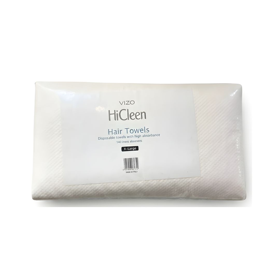 VIZO – HiCleen Disposable Hair Towels Extra Large – (40x80cm)