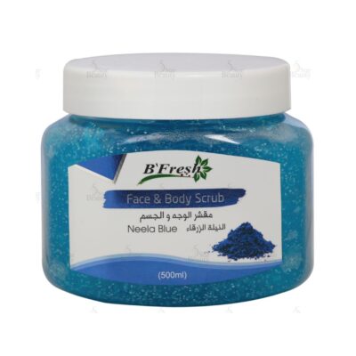 B'FRESH - BLUE NEELA GEL SCRUB FOR FACE&BODY - 500ML