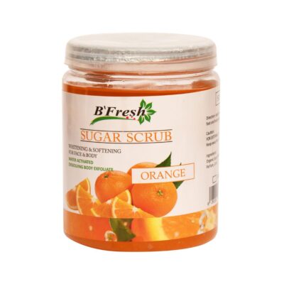B'FRESH - Sugar Scrub Whitening & Softening Face & Body ORANGE - 1.2KG