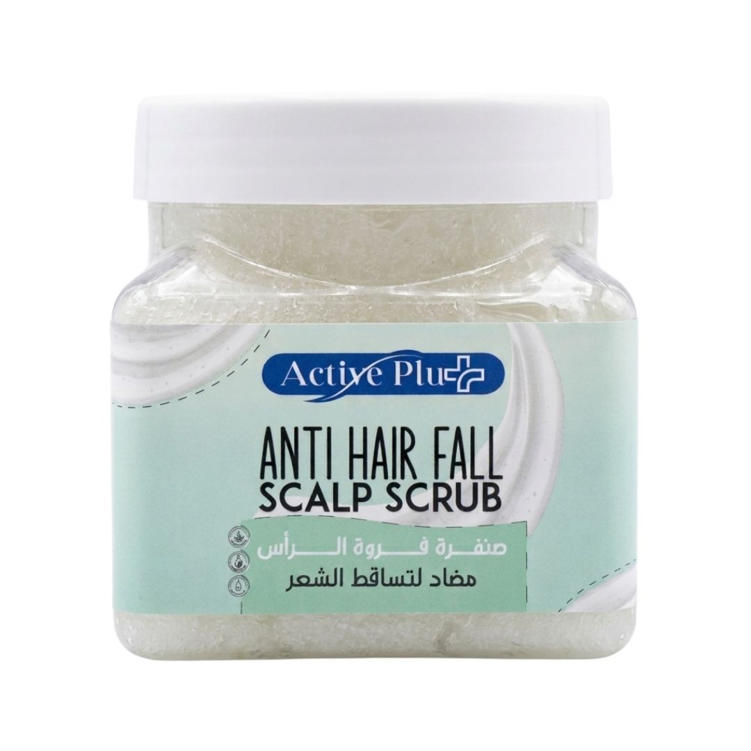 ACTIVE PLUS – Anti Hair Fall Scalp Scrub – 400ML
