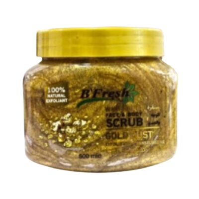 B'FRESH - Whitening Face & Body GOLD Scrub - 500ML