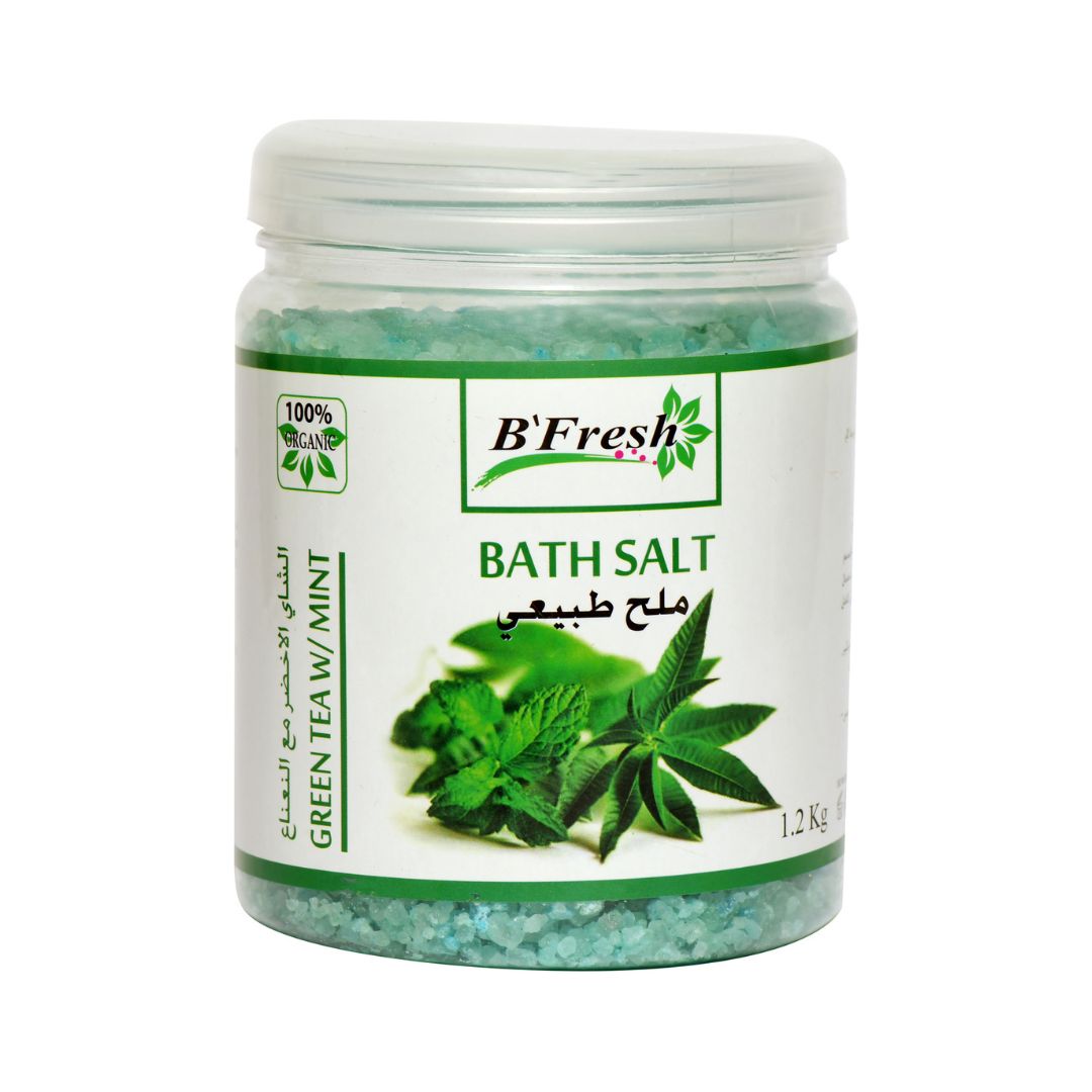 B’FRESH – BATH SALT TEA/MINT – 1.2kg
