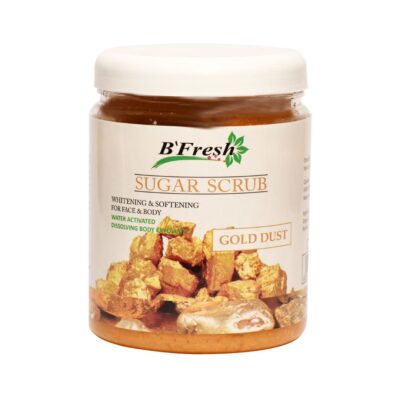 B'FRESH - Sugar Scrub Whitening & Softening Face & Body GOLD - 1.2KG